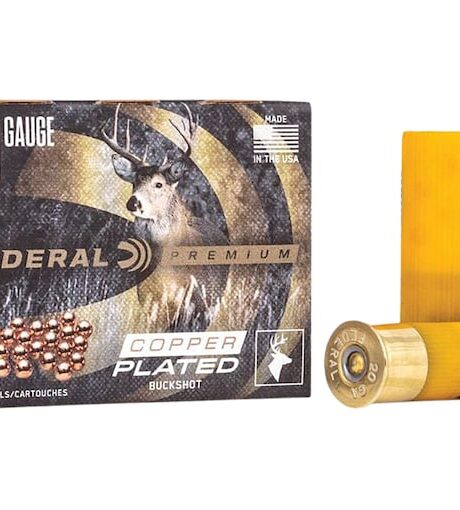 Federal Premium Vital-Shok 20 Gauge Buckshot Ammo 2-3/4"