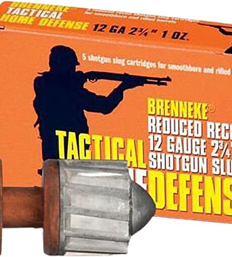 Brenneke Tactical Home Defense Reduced Recoil 12 Gauge Slug 2-3/4" 1oz Box of 5