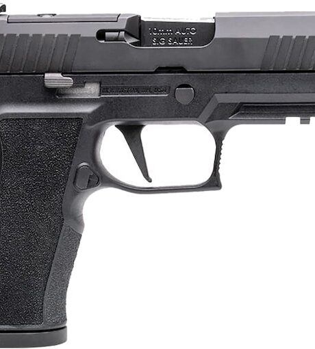 Sig Sauer P320 XTEN Carry Comp 10mm Auto Pistol 3.8" Barrel 15+1 Round Nitron Slide Black Grip Black Frame