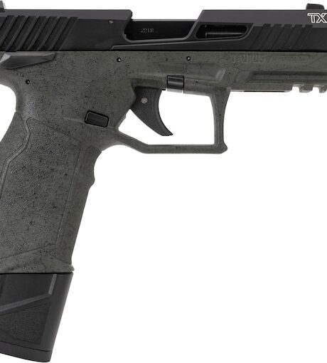 Taurus TX22 Gen2 22LR Pistol 4.1" Threaded Barrel 22+1 Round Black Slide OD Green Grip OD Green Frame