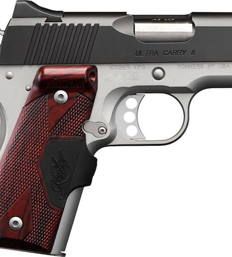 Kimber Ultra Carry II Two Tone Pistol Crimson Trace Laser Grip