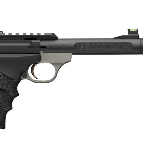 Browning Buck Mark Plus URX 22 Long Rifle Pistol 5.9" Threaded Barrel 10+1 Round Matte Blued Slide Black Grip Gray Frame