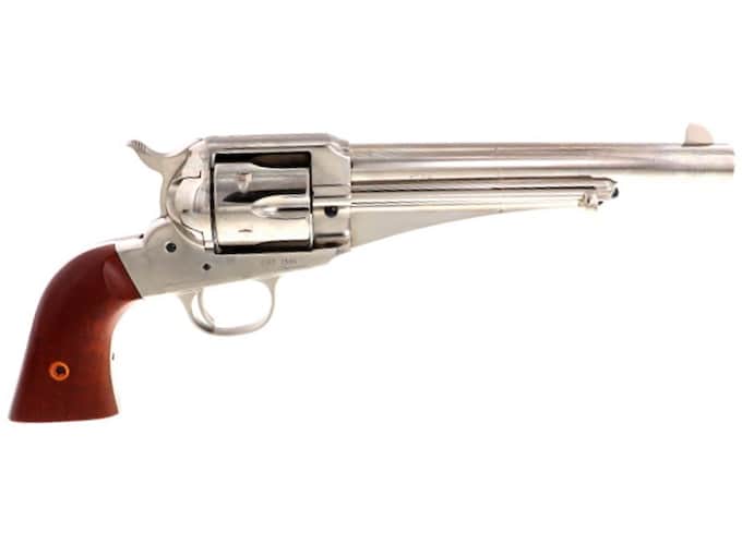 Cimarron Firearms 1875 45 Colt (Long Colt) Revolver 7.5" Nickel Barrel 6 Round Walnut Grip