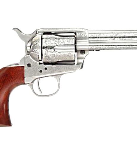 Taylor's & Company 1873 Cattleman Floral Engraved Revolver