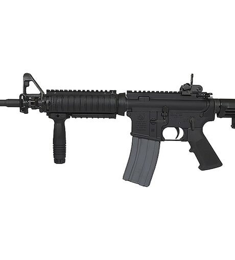 Colt M4A1 SOCOM Carbine Semi Automatic Rifle 223 Remington 16.1" Black Threaded Barrel Anodized Black Frame Black Collapsible Stock