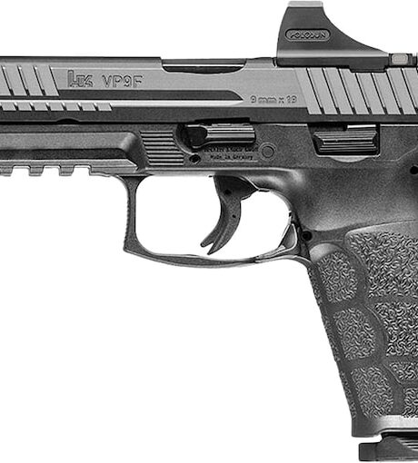 HK VP9A1 F 9mm Luger Pistol 4.5" Barrel 20+1 Round Black Holosun SCS