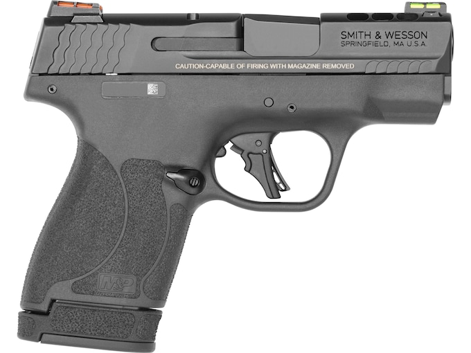 Smith & Wesson Performance Center M&P9 Shield Plus 9mm Luger Pistol 3.1" Barrel 13+1 Round Armornite Slide Black Grip Matte Black Frame Manual Safety