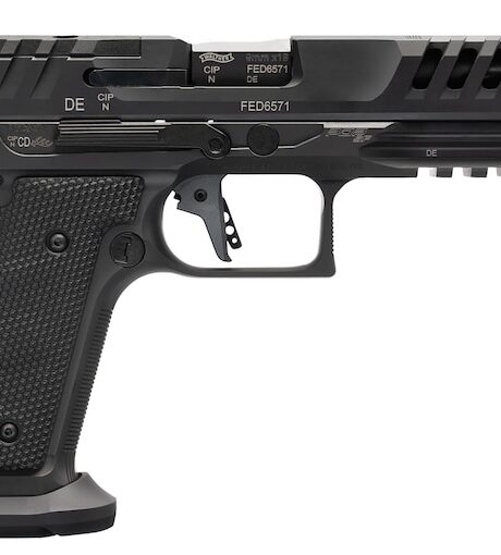 Walther PDP Match Steel 9mm Luger Pistol 5" Barrel 18+1 Round Black