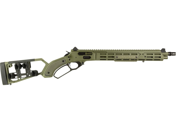 Marlin Mad Pig Customs 1895 Trapper Tactical Lever Action Rifle 45-70 Government 16.5" OD Green Threaded Barrel OD Green Frame OD Green Field Stock
