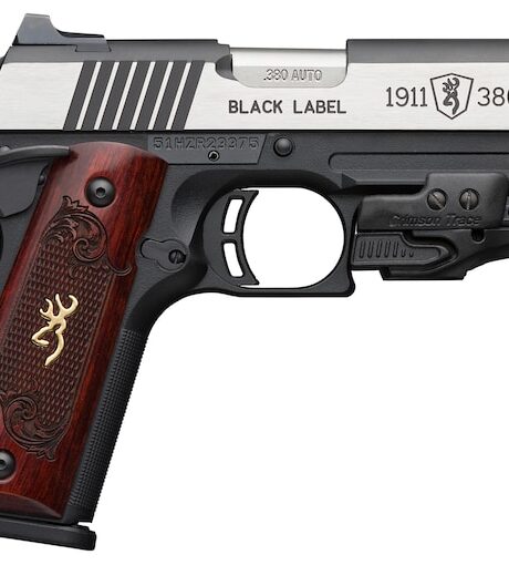 Browning 1911-380 Black Label Medallion Pro Pistol Rail