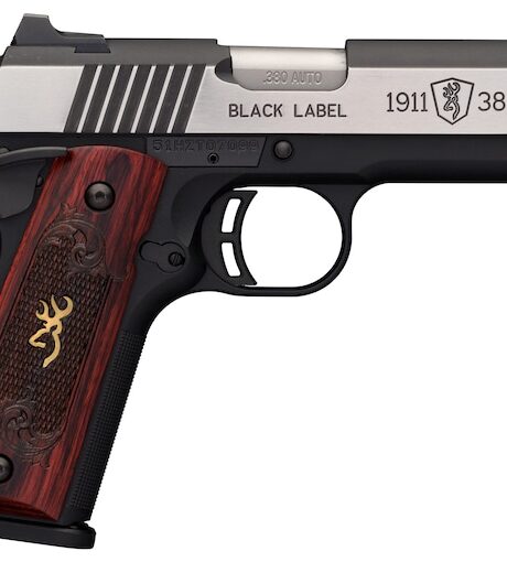Browning 1911-380 Black Label Medallion Pro Pistol Night Sights