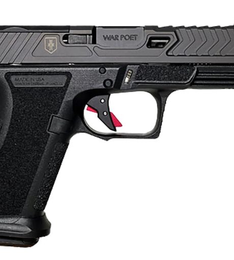 Shadow Systems War Poet MR920 9mm Luger Pistol 4.5" Threaded Barrel 15+1 Round Black