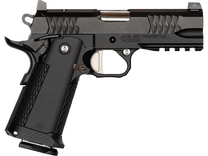 Jacob Grey TWC 9 9mm Luger Pistol 4.25" Barrel 17+1 Round Black