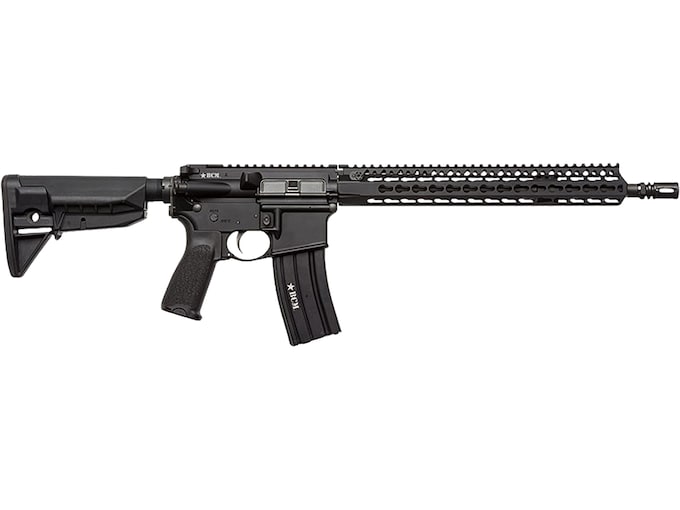 BCM RECCE-14 KMR-A10 Semi Automatic Rifle 5.56x45mm NATO 14.5" Manganese Phosphate Threaded Barrel Anodized Black Frame Black Pistol Grip Welded Comp