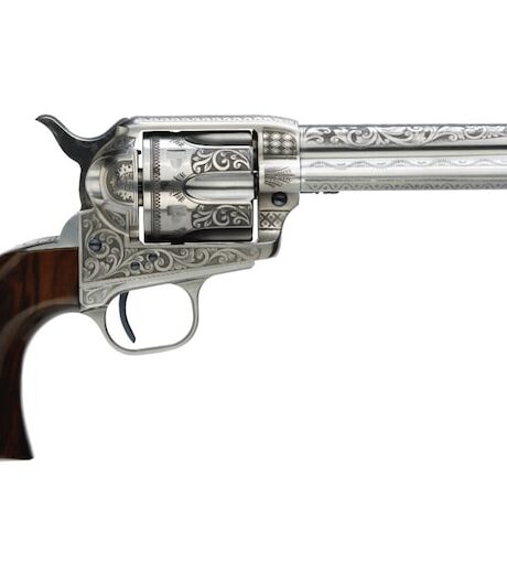 Taylor's & Company 1873 Cattleman Photo Engaved Revolver