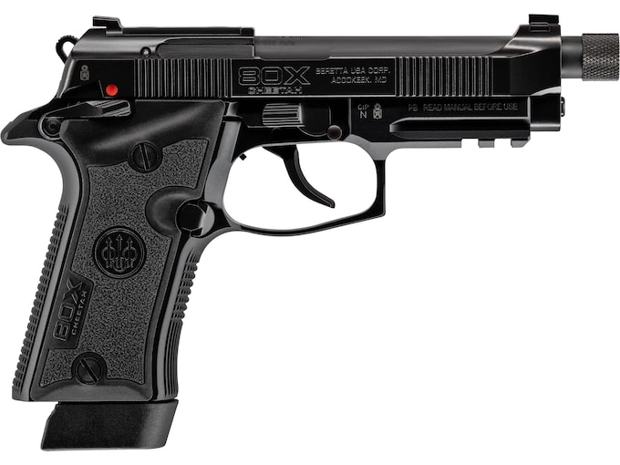 Beretta 80X Cheetah Tactical Pistol Threaded Barrel