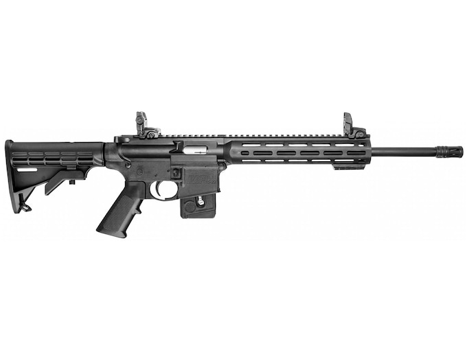 Smith & Wesson M&P 15-22 Sport California Compliant Semi Automatic Rifle 22 Long Rifle 16.5" Black Threaded Barrel Black Frame Black Fixed Stock