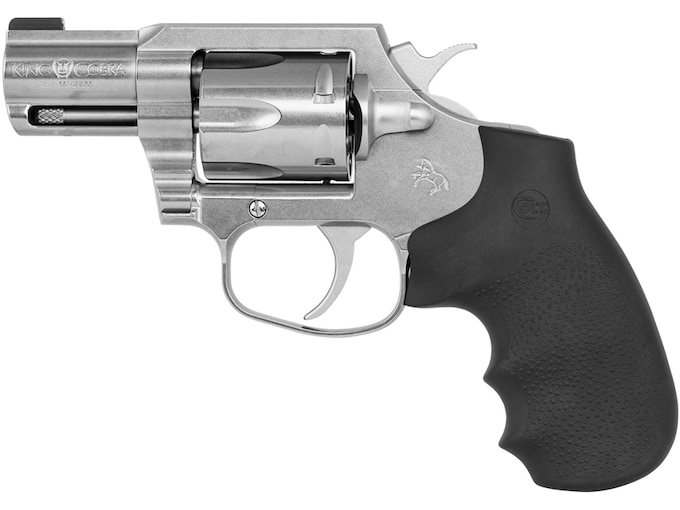 Colt King Cobra Carry 357 Magnum Revolver 2" Stainless Barrel 6 Round Black Grip