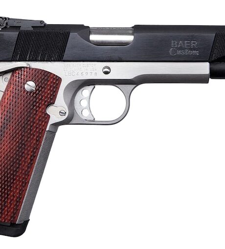 Les Baer Custom 1911 Concept III 45 ACP Pistol 5" Barrel 8+1 Round Blued Slide Cocobolo Grip Stainless Frame