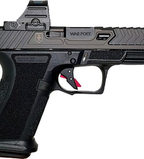 Shadow Systems War Poet MR920 Elite 9mm Luger Pistol 4.5" Barrel 15+1 Round Black Holosun Red Dot Sight