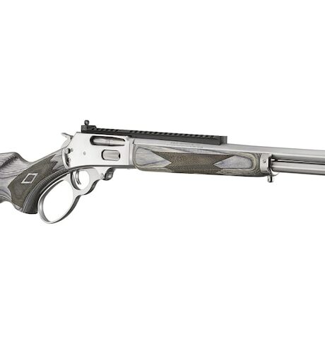 Marlin 336 SBL Lever Action Rifle 30-30 Winchester 19.1" Stainless Threaded Barrel Stainless Frame Laminate Field Stock