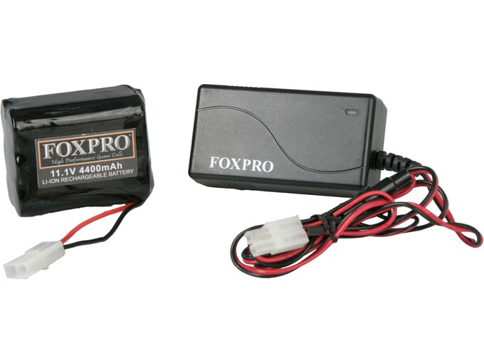 FoxPro Lithium 10 Fast Charger Battery Combo for Hellfire and Shockwave Calls
