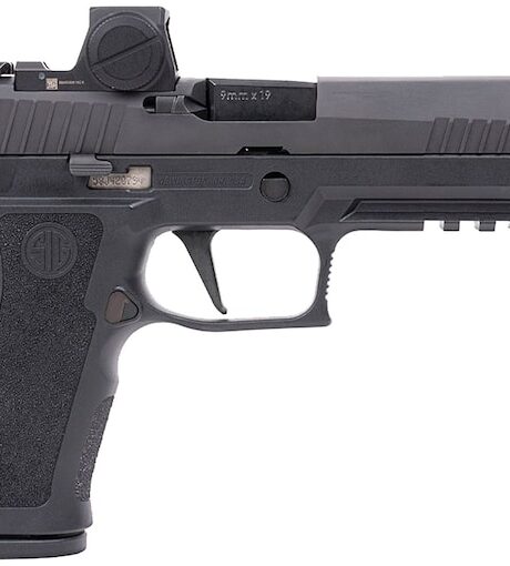 Sig Sauer P320 XFull 9mm Luger Pistol 4.7" Barrel 17+1 Round Black Romeo-X Red Dot Sight