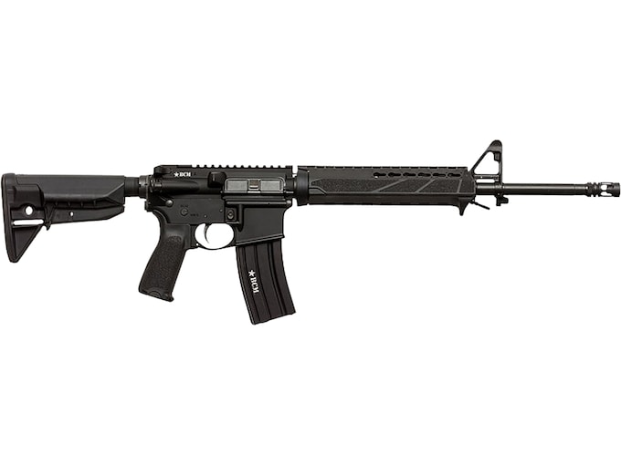 BCM Mid-16 Mod 0 Semi Automatic Rifle 5.56x45mm NATO 16" Manganese Phosphate Threaded Barrel Anodized Black Frame Black Pistol Grip