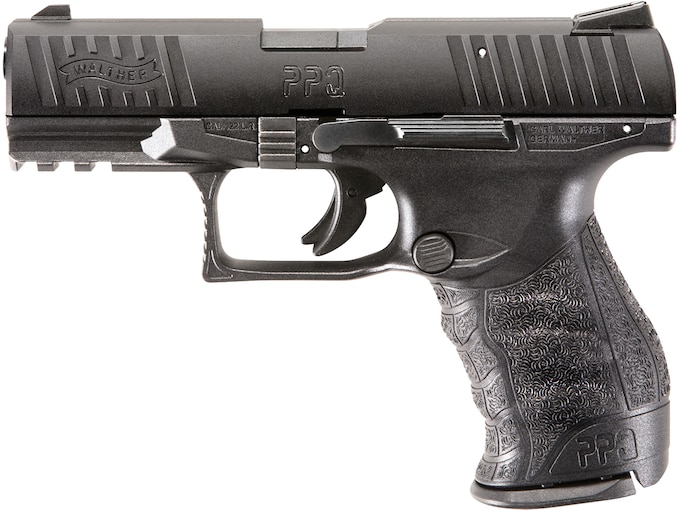 Walther PPQ 22 22LR Pistol 4" Threaded Barrel 12+1 Round Black