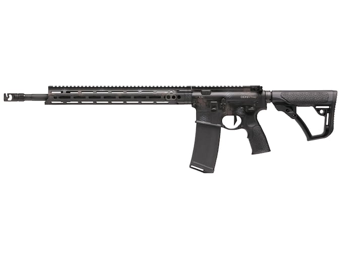 Daniel Defense DDM4 V7 Pro Semi Automatic Rifle 5.56x45mm NATO 18" Chrome Threaded Barrel Hardcoat Anodized Frame Black Collapsible Stock