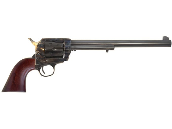 Cimarron Firearms Frontier Buntline 45 Colt (Long Colt) Revolver 10" Blued Barrel 6 Round Walnut Grip