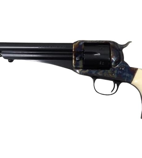 Taylor's & Company 1875 Outlaw Rambler 45 Colt (Long Colt) Revolver 7.5" Blued Barrel 6 Round Ivory Grip