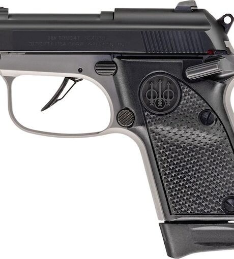 Beretta Tomcat 30X 32 ACP Pistol 2.4" Barrel 8+1 Round Black Slide Black Grip Gray Frame