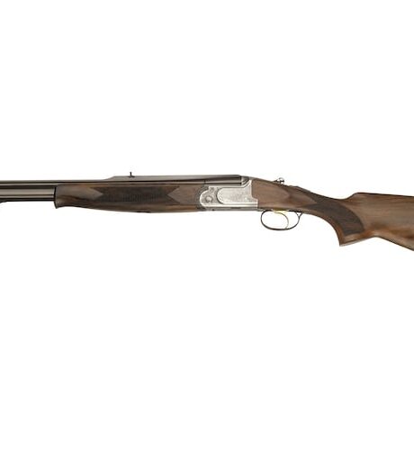 FAIR Safari 500 Double Barrel Rifle 45-70 Government 22" Blued Barrel Silver Frame Walnut Stock European