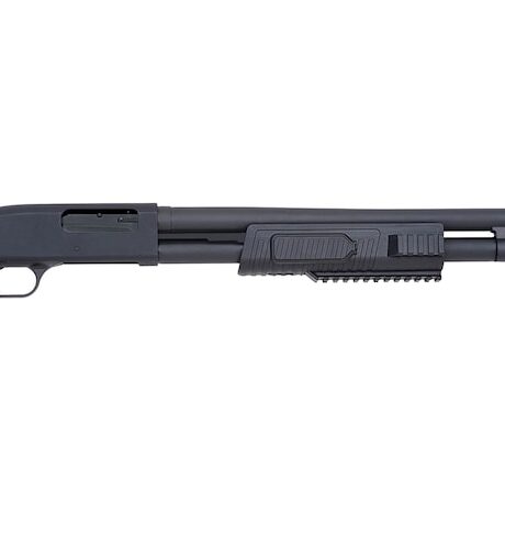 Mossberg 500 Tactical Flex Pump 12 Gauge Shotgun 18.5" Blued Barrel Black Pistol Grip