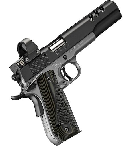 Kimber Super Jagare 10mm Auto Pistol 6" Barrel 8+1 Round Black Slide Black Grip Charcoal Gray Frame