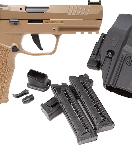 Sig Sauer P322 TACPAC 22 Long Rifle Pistol 4" Threaded Barrel 20+1 Round Coyote