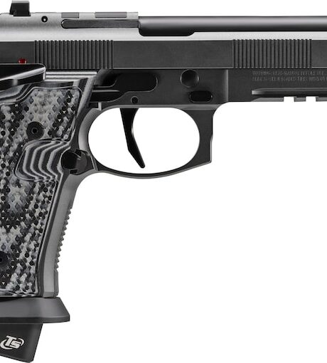 Beretta 92XI SAO Limited 9mm Luger Pistol 4.7" Barrel 22+1 Round Black Cerakote Slide Black/White Grip Carbon Steel Frame