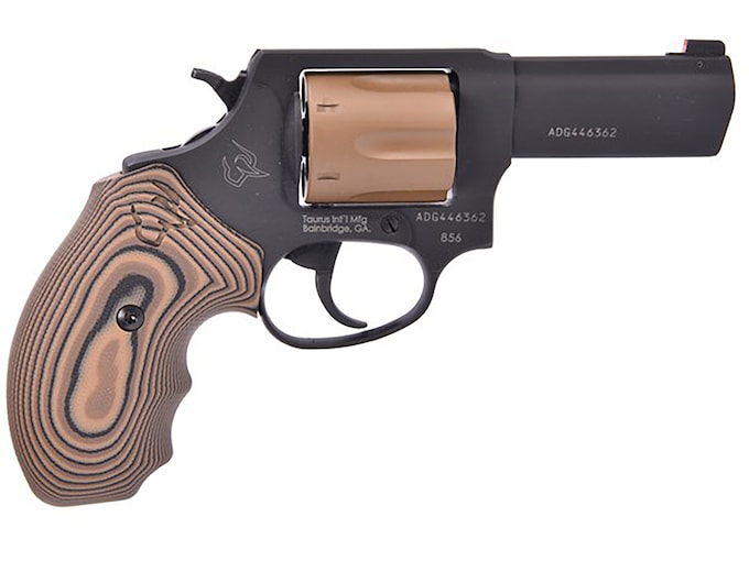 Taurus 856 Defender TALO 38 Special Revolver 3" Matte Black Barrel 6 Round Coyote Grip