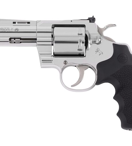 Colt Grizzly 357 Magnum Revolver 4.25" Stainless Barrel 6 Round Black Grip