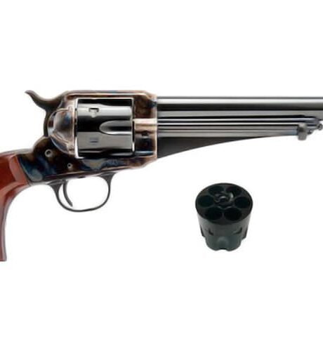 Cimarron Firearms 1875 45 ACP Revolver 7.5" Blued Barrel 6 Round Walnut Grip with 45 ACP Cylinder