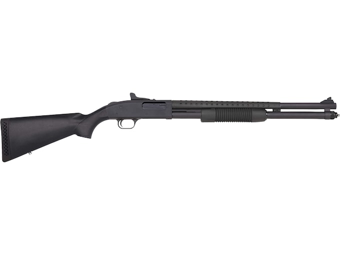 Mossberg 590 Persuader Pump 12 Gauge Shotgun 20" Matte Barrel Black Field Stock