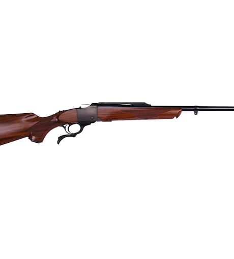 Ruger No. 1 1AH Light Sporter Single Shot Rifle 6.5 Creedmoor 24" Blued Barrel Blued Frame Walnut Field Stock