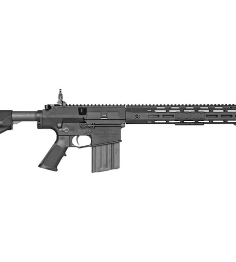 Knights Armament SR-25 APC Semi Automatic Rifle 7.62x51mm NATO 16" Black Threaded Barrel Anodized Black Frame Black Pistol Grip