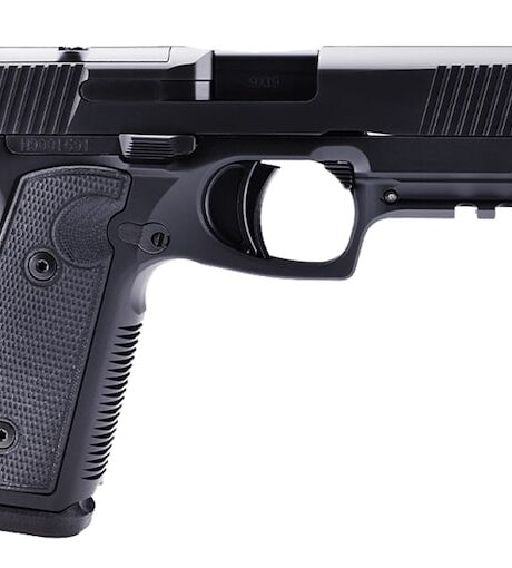Daniel Defense H9 9mm Luger Pistol 4.28" Barrel 15+1 Round Black DLC Slide Black Grip Black Frame