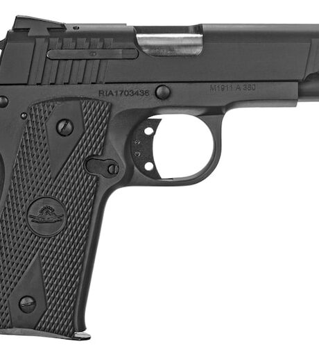 Armscor Rock Island GI Standard CS Baby Rock 380 ACP Pistol 3.75" Barrel 7+1 Round Black Parkerized Slide Black Grip Black Parkerized Frame