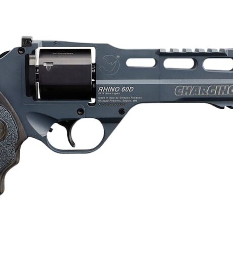 Chiappa Charging Rhino Gen 2 9mm Luger Revolver 6" Cerakote Barrel 6 Round Black Grip