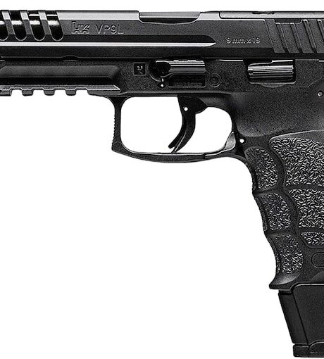 HK VP9L 9mm Luger Pistol 5" Barrel 20+1 Round Black