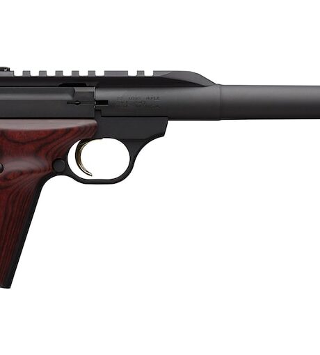 Browning Buck Mark Hunter 22LR Pistol 7.25" Barrel 10+1 Round Black Slide Cocobolo Grip Black Frame