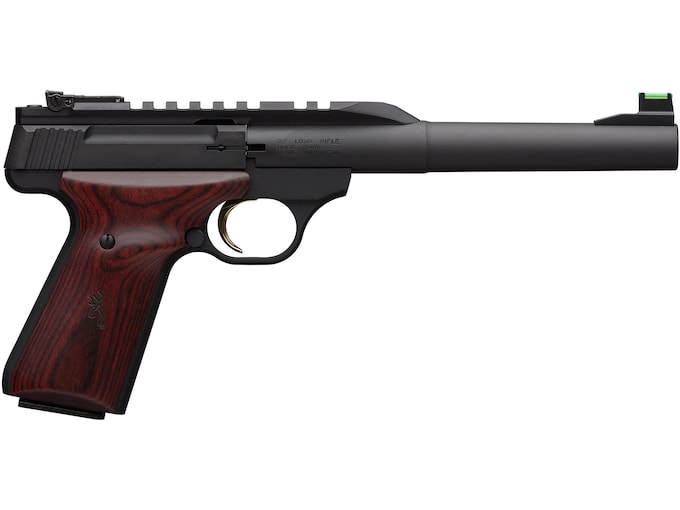 Browning Buck Mark Hunter 22LR Pistol 7.25" Barrel 10+1 Round Black Slide Cocobolo Grip Black Frame